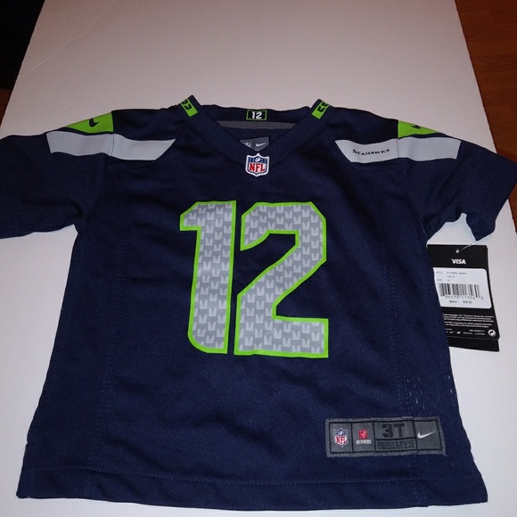 3t seahawks jersey